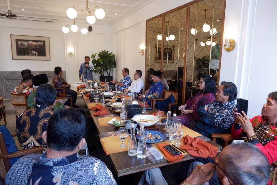 Anwar Adnan Saleh, Akbar Faizal Beserta Sejumlah Tokoh Sulbar di Jakarta Gelar Pertemuan dengan Akmal Malik